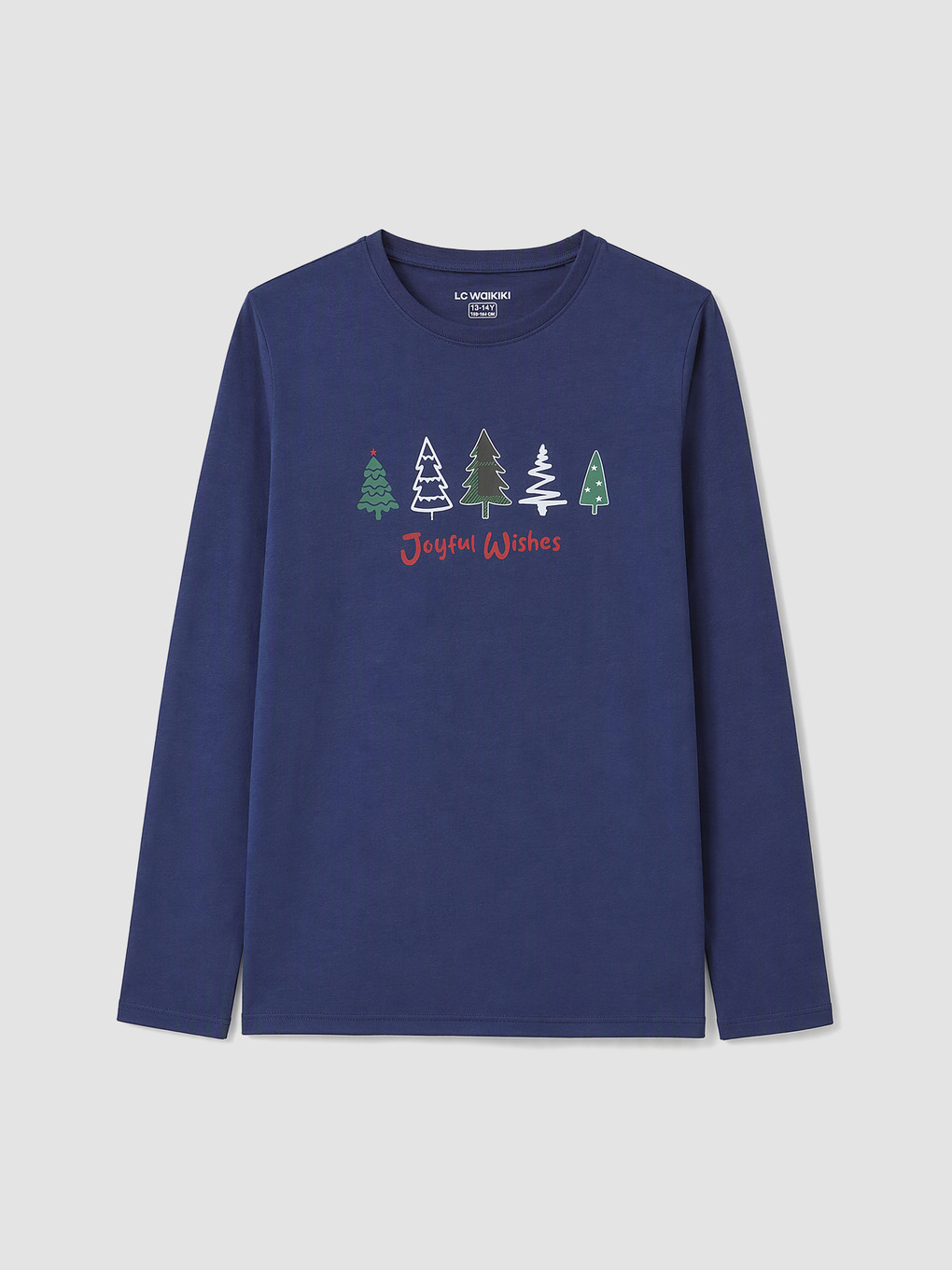 Crew Neck Boys' Pyjamas Set-1