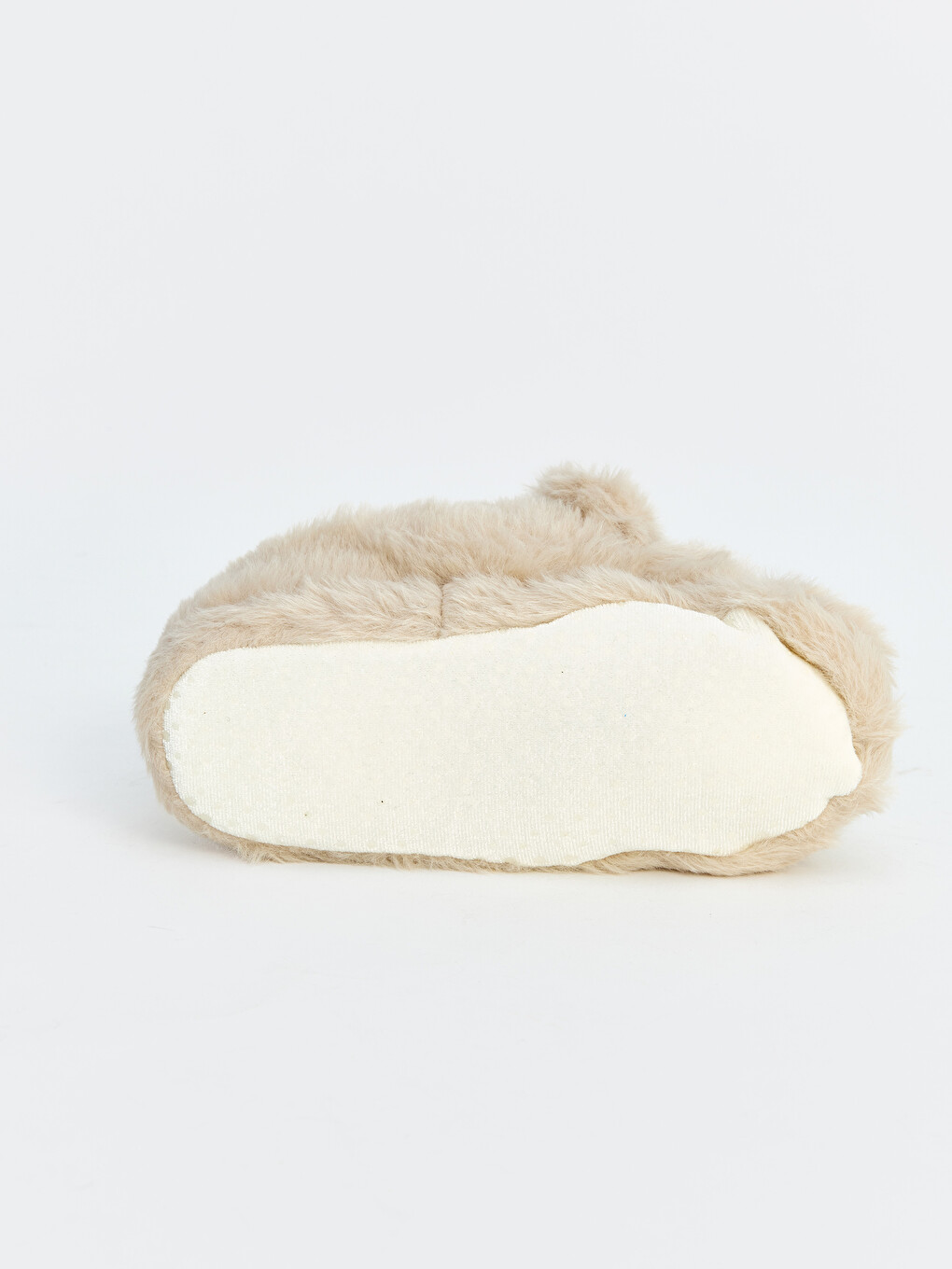 Girl Beige Slipper Boots-1