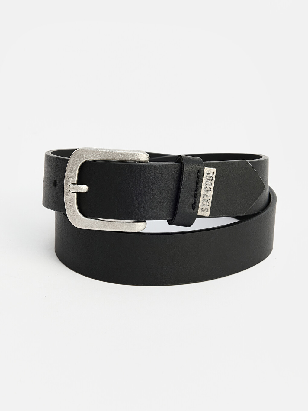 Faux Leather Boys' Belt