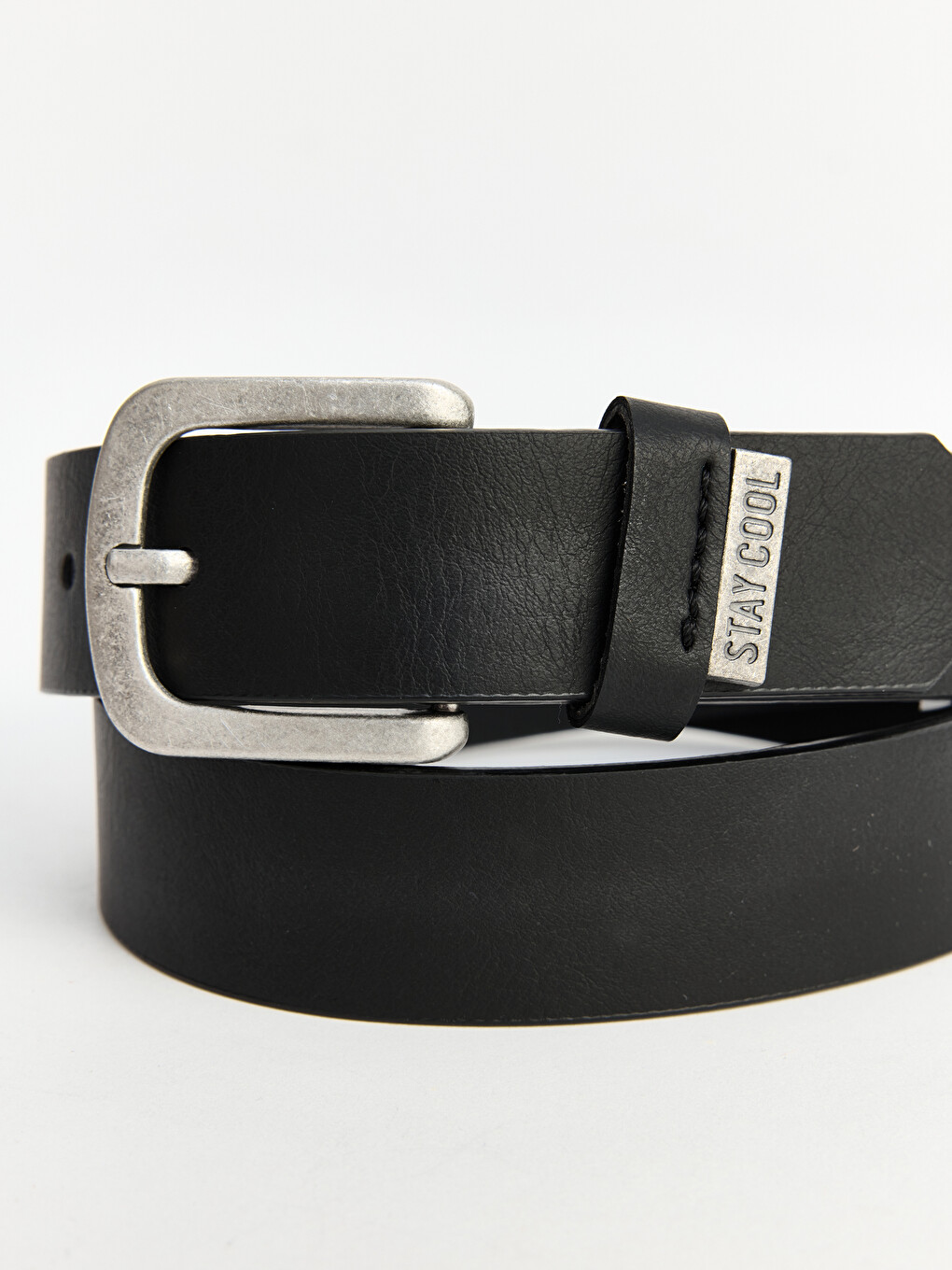 Faux Leather Boys' Belt-1