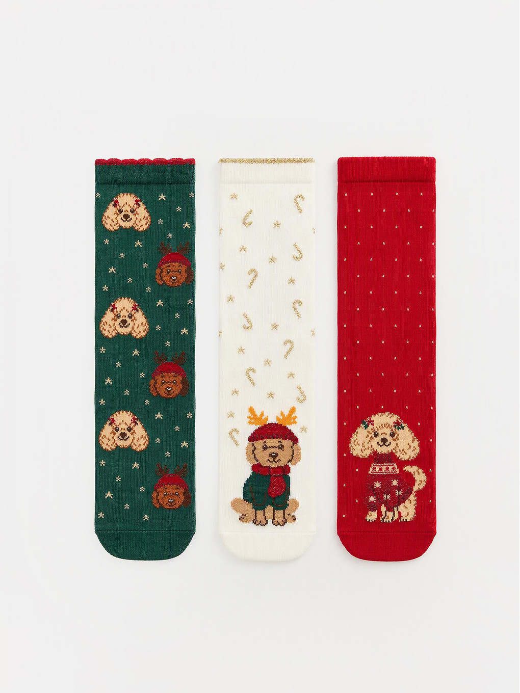 New Year Themed Women's Ankle Socks 3's