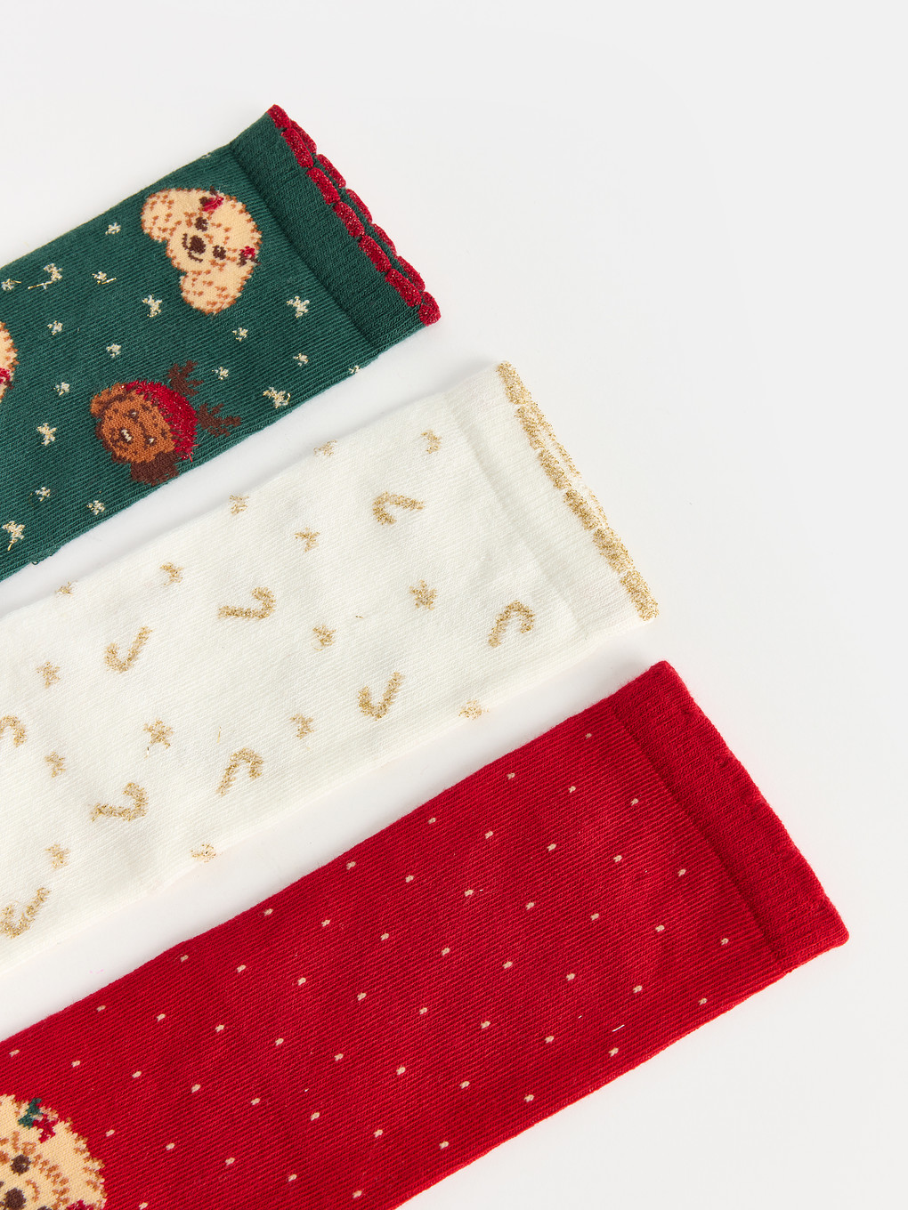 New Year Themed Women's Ankle Socks 3's-1