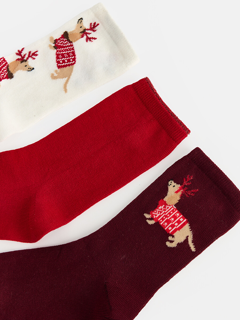New Year Themed Women's Ankle Socks 3's-1