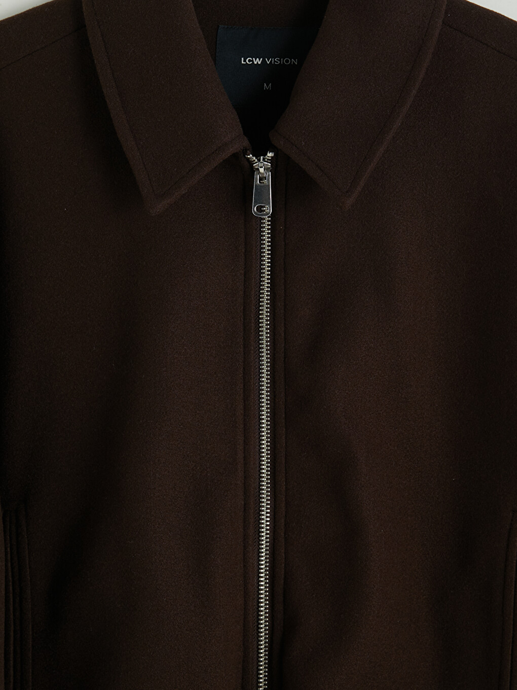 Shirt Collar Women's Bomber Jacket-7