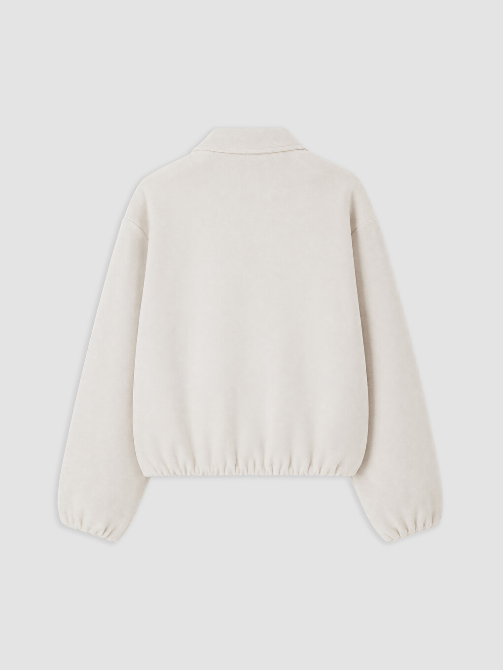 Shirt Collar Women's Bomber Jacket-5