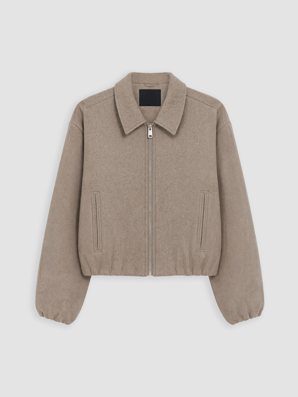 Veste Bomber Femme À Col Chemise-4
