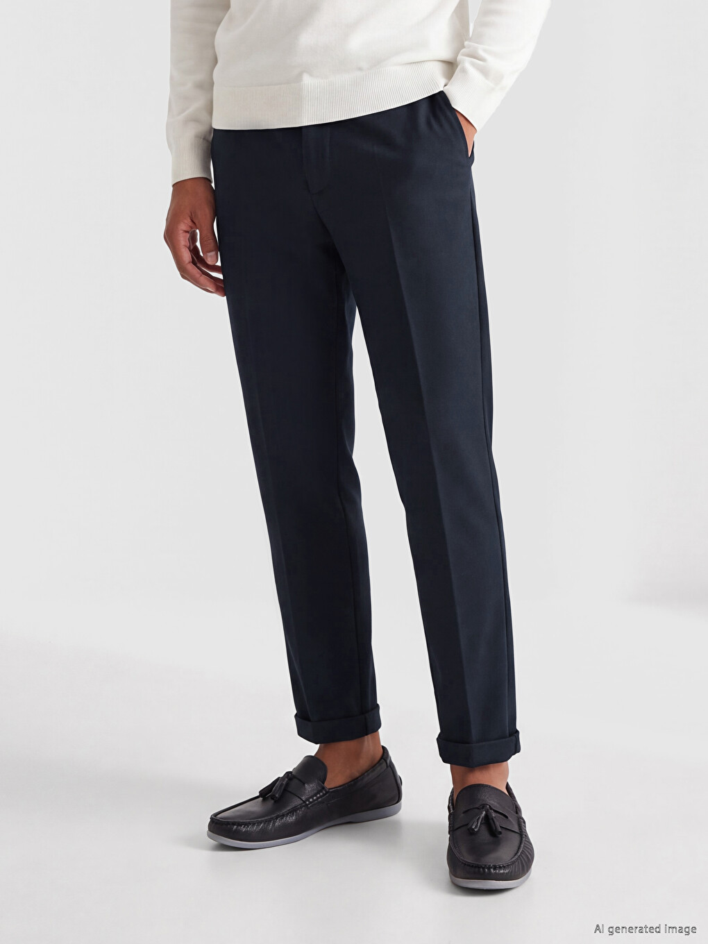 Regular Fit Men's Trousers-1