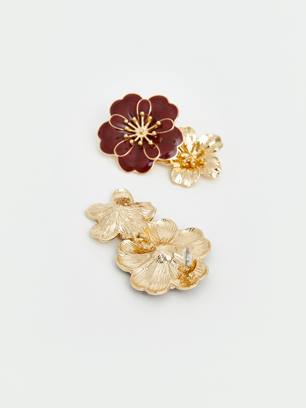 Flower Figured Women's Earring-1