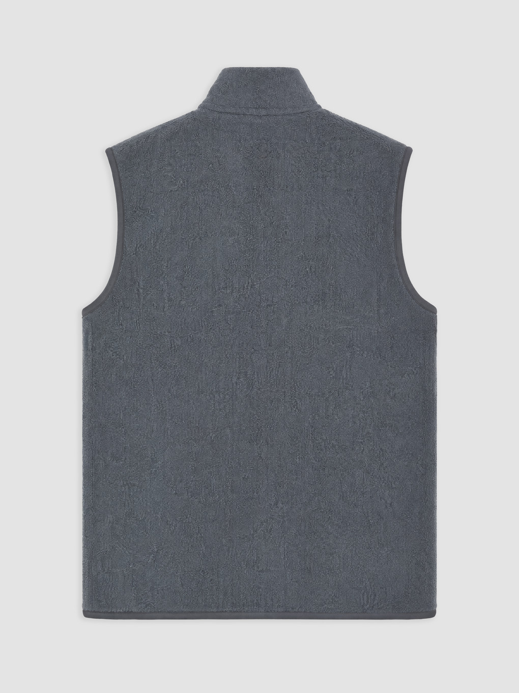 Mock Neck Men's Polar Vest-4