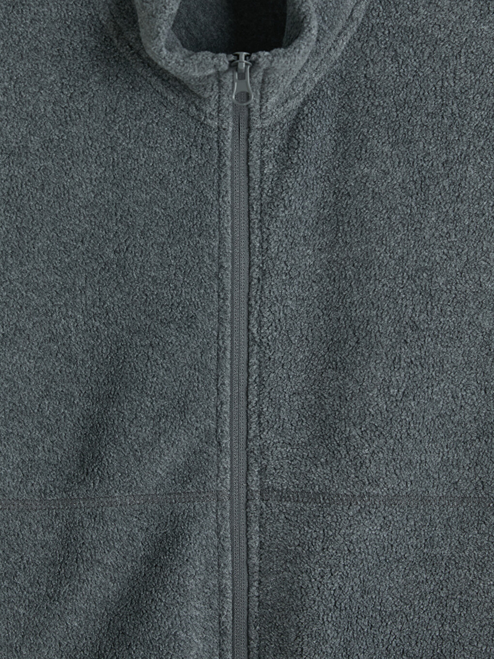 Mock Neck Men's Polar Vest-5