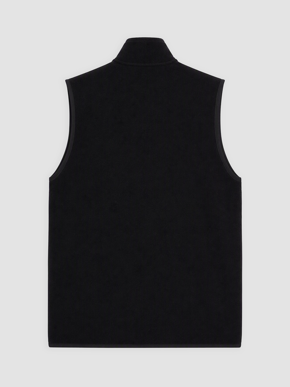 Mock Neck Men's Polar Vest-5