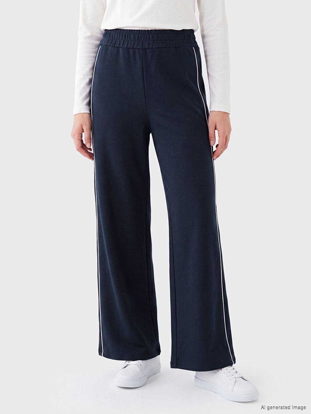 Striped Soft Touch Women's Sweatpants-1
