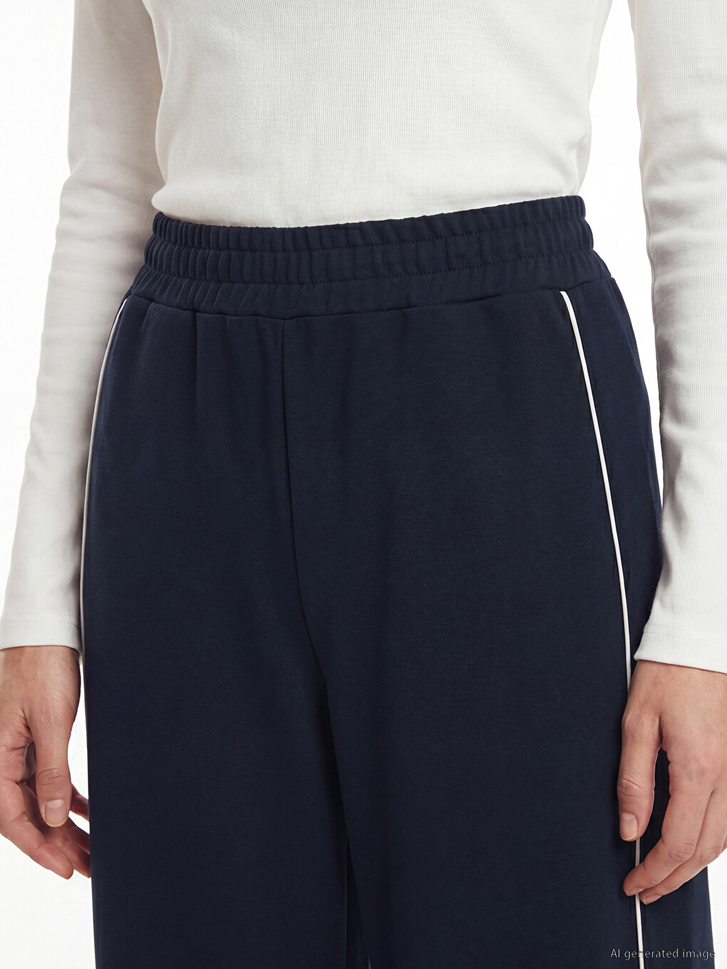 Striped Soft Touch Women's Sweatpants-2