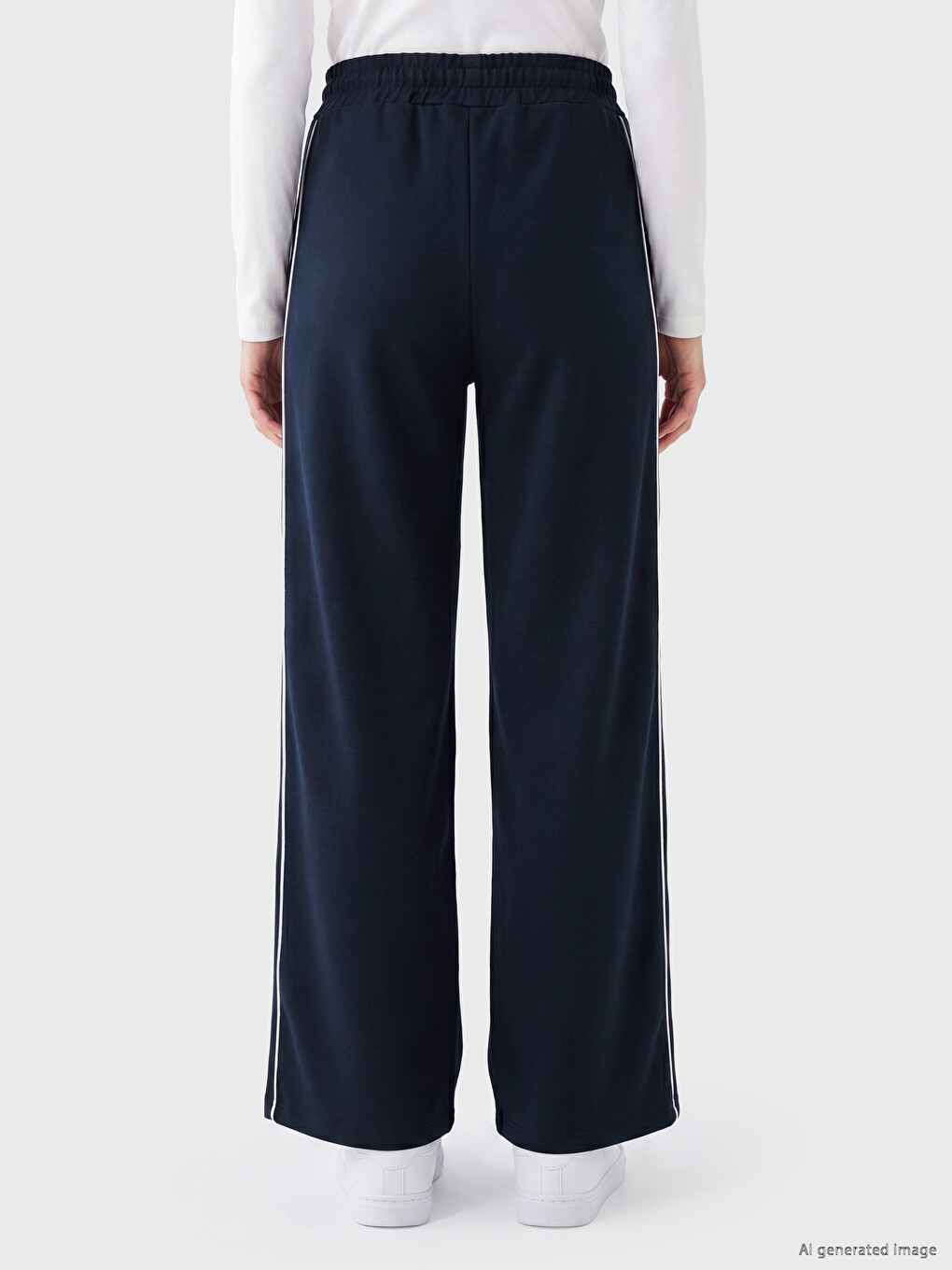 Striped Soft Touch Women's Sweatpants-3