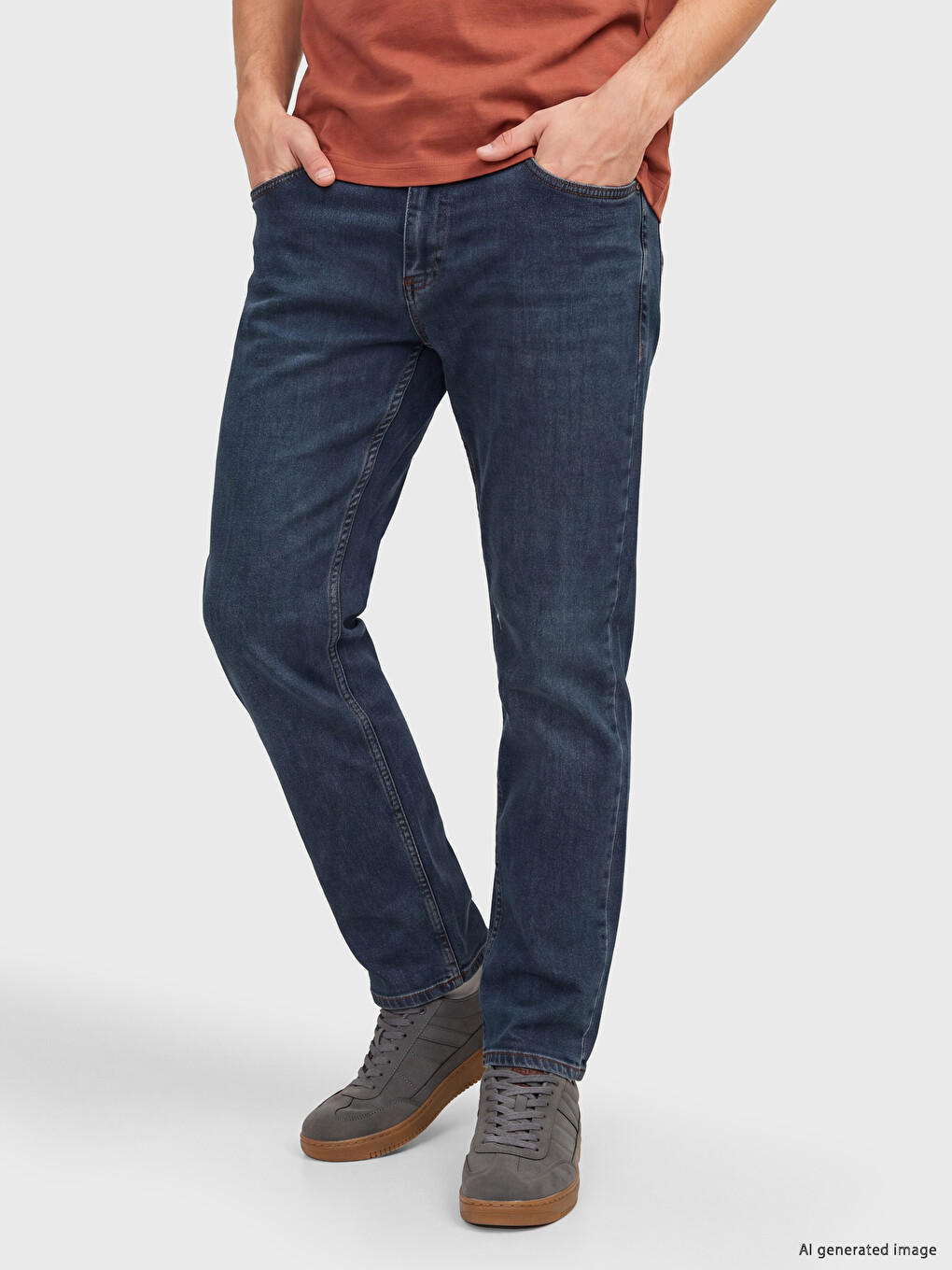 İndigo 779 Regular Fit Erkek Jean Pantolon-1