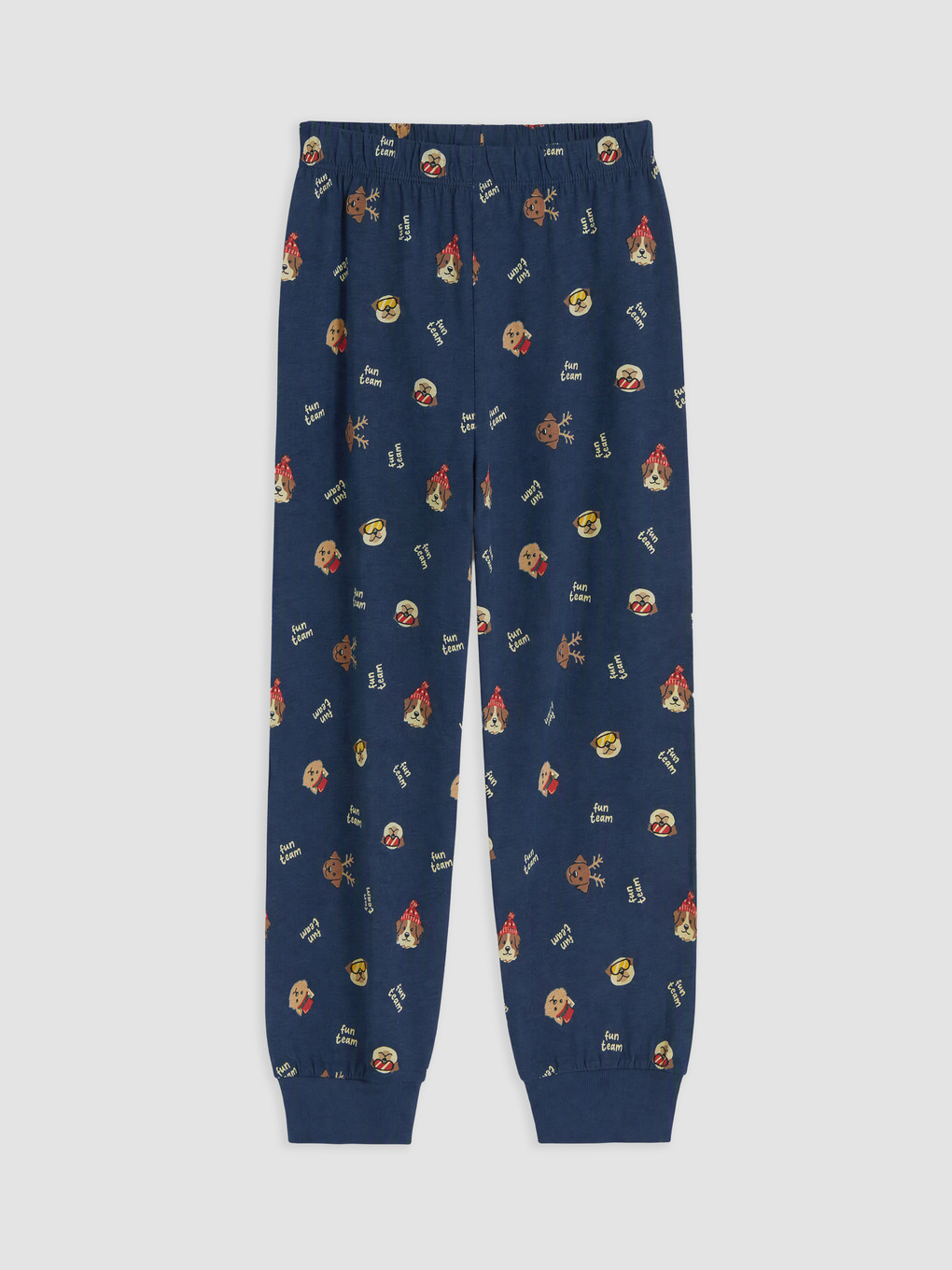 Yeşil Yılbaşı Temalı Erkek Çocuk Pijama Takım-2