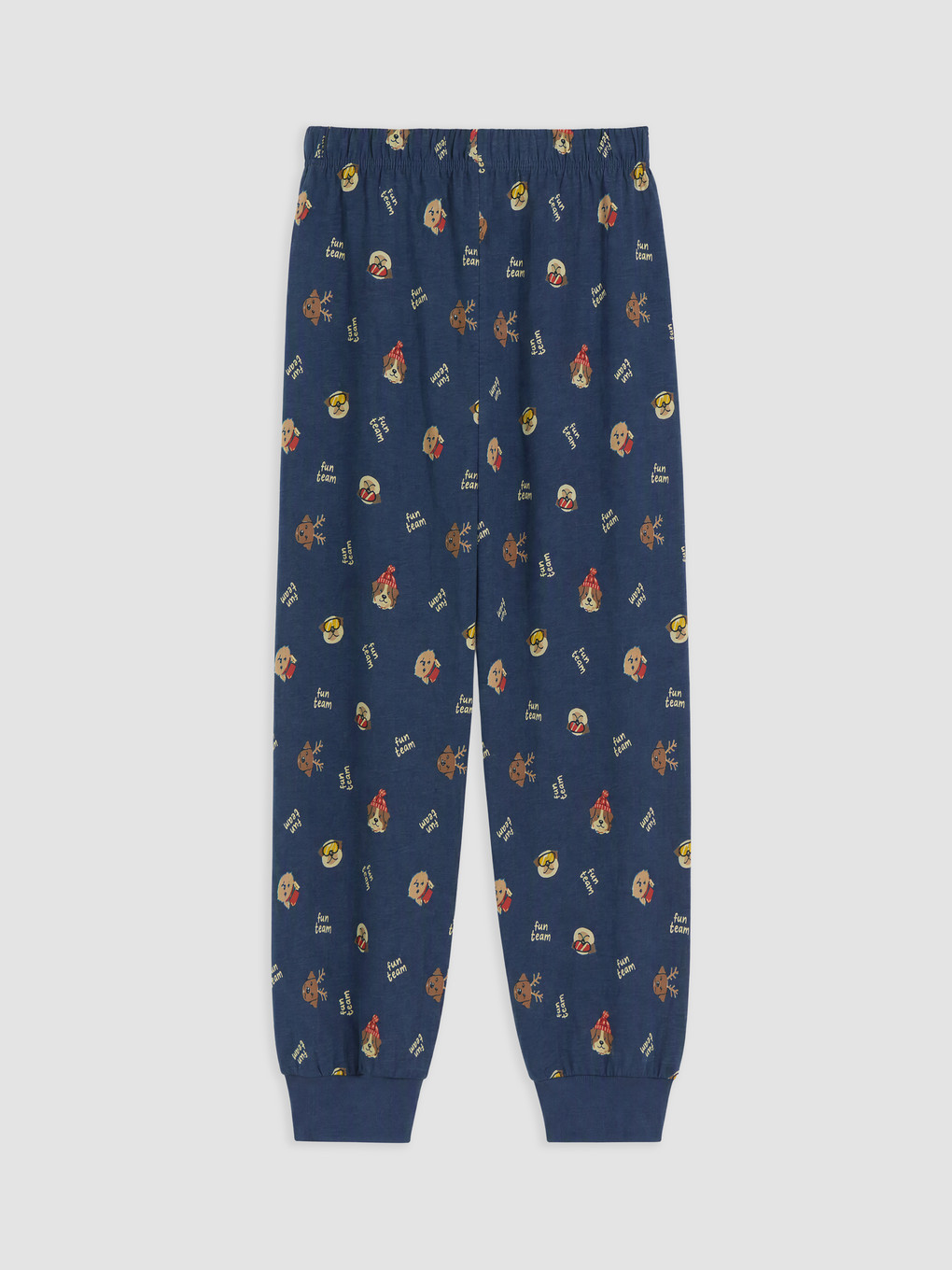 Yeşil Yılbaşı Temalı Erkek Çocuk Pijama Takım-4