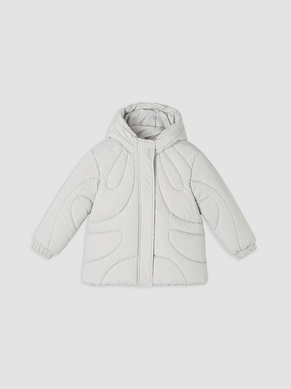 Girl Grey Coat
