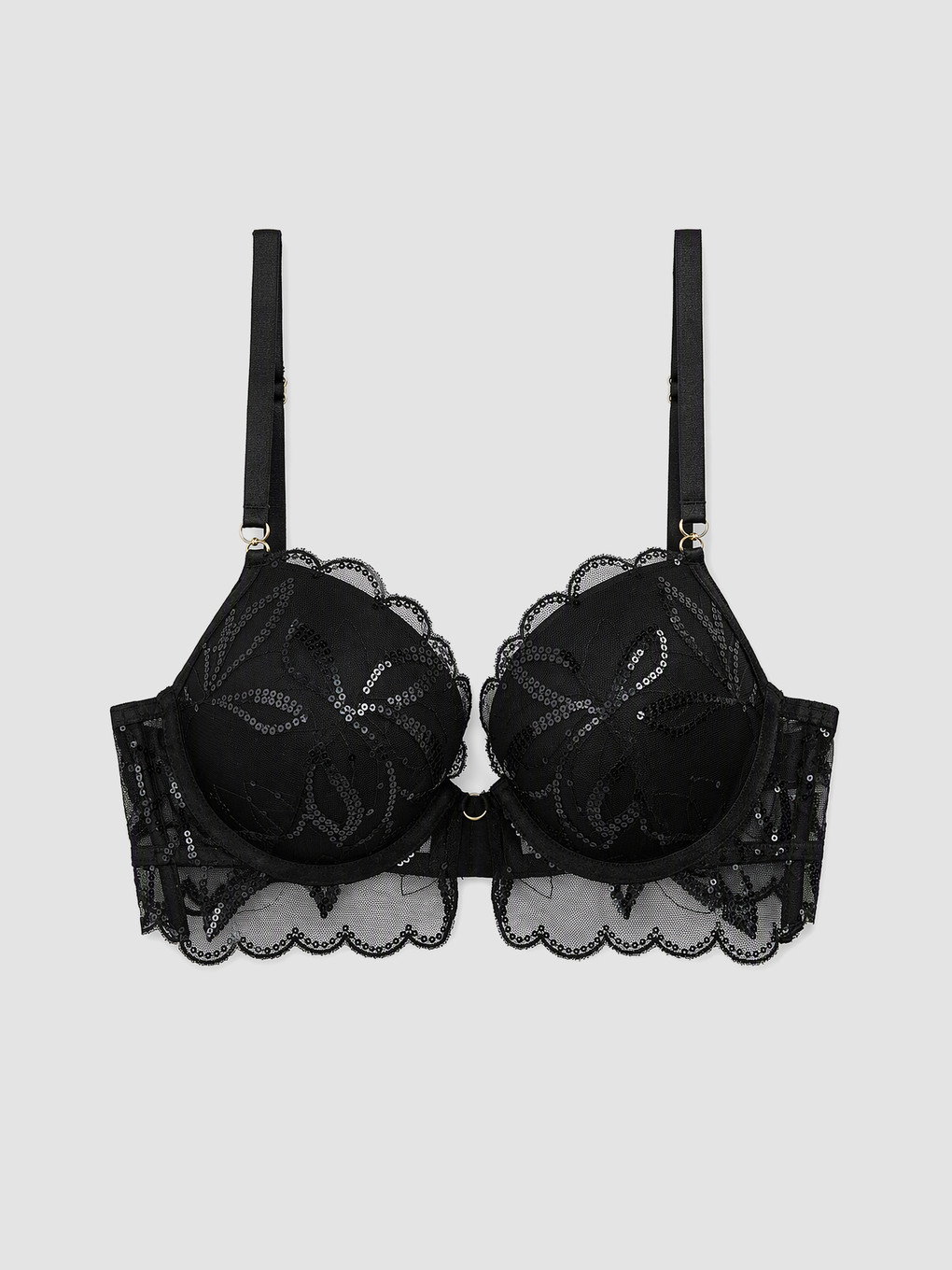 Wired Padded Fancy T-shirt Bra-1