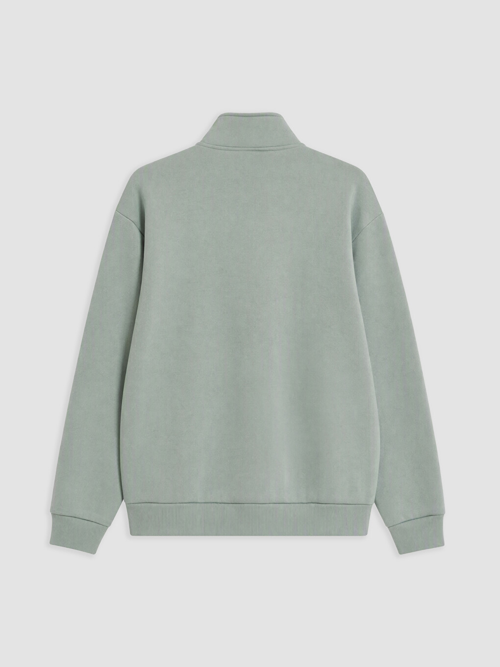 Mock Neck Printed Men's Sweatshirt-5