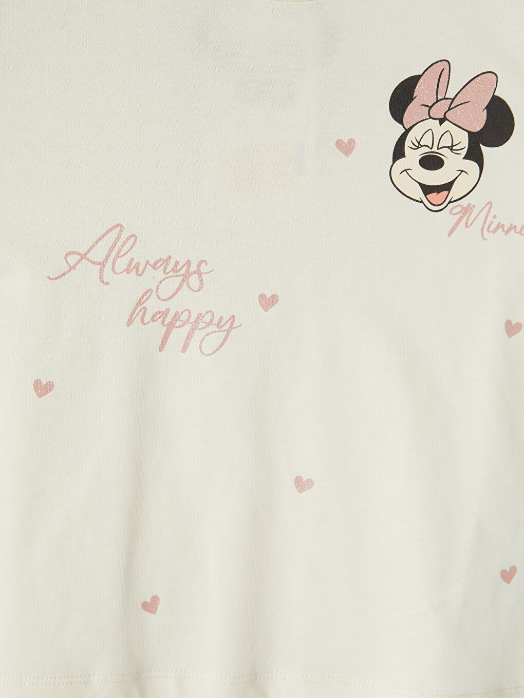 Minnie Mouse Printed Girls' T-shirt-3