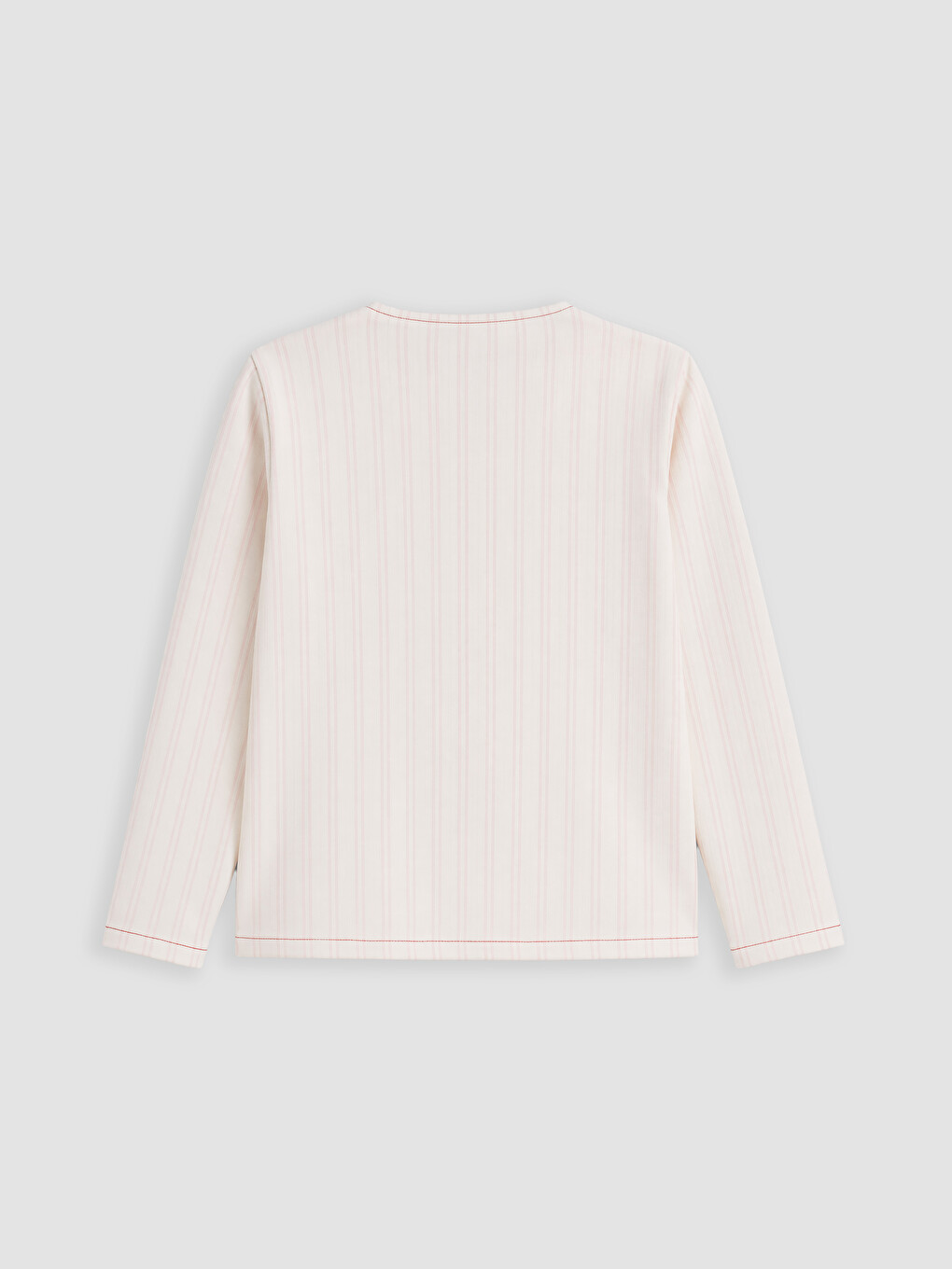Pembe Gömlek Yaka Kız Çocuk Pijama Takım-2