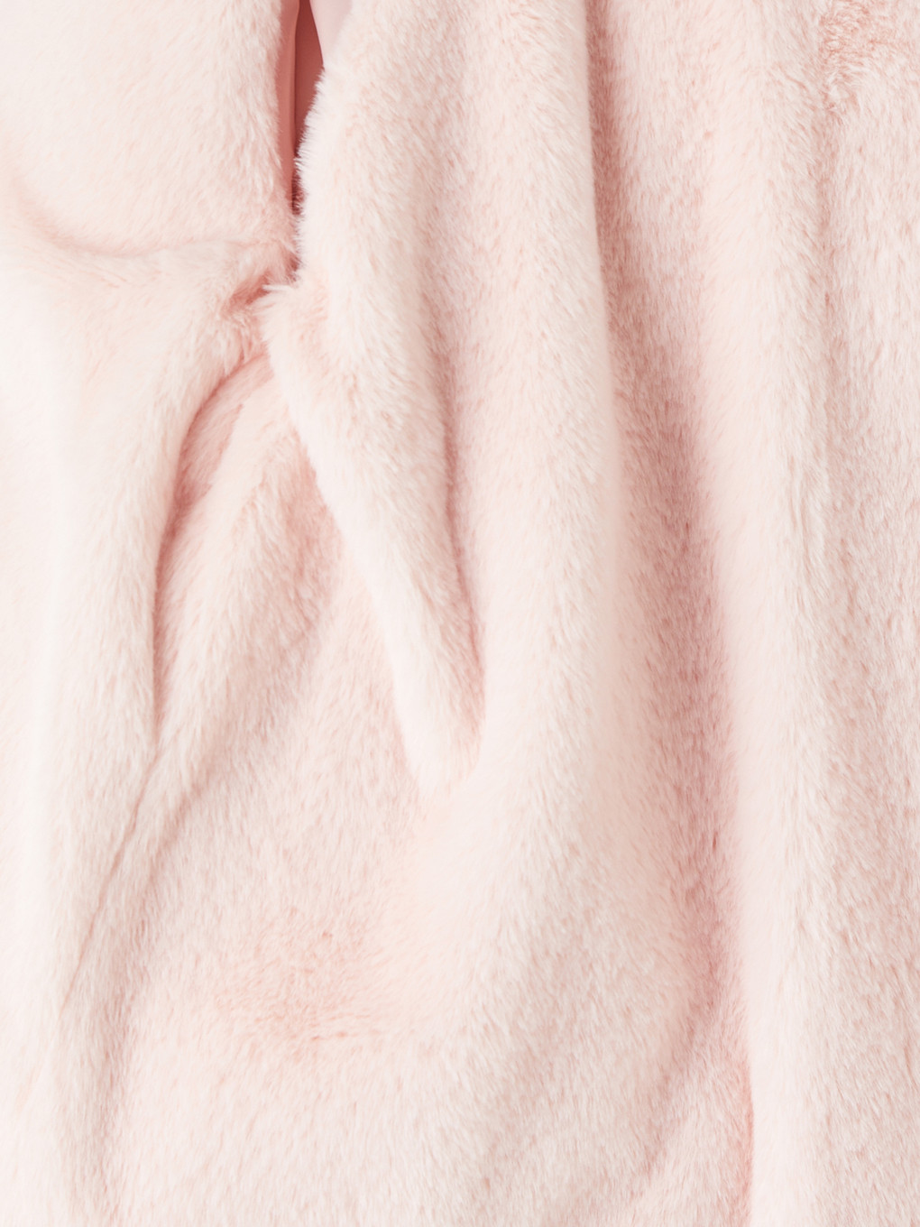 Furred Hooded Girls' Coat-3