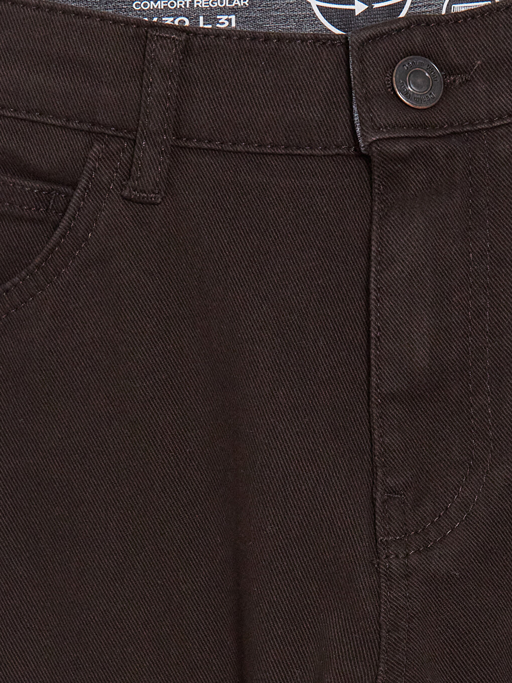 Kahverengi 779 Regular Fit Erkek Jean Pantolon-1
