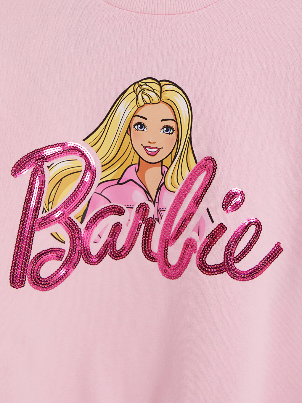 Hanorac Gros Imprimat Barbie Pentru Fete-2