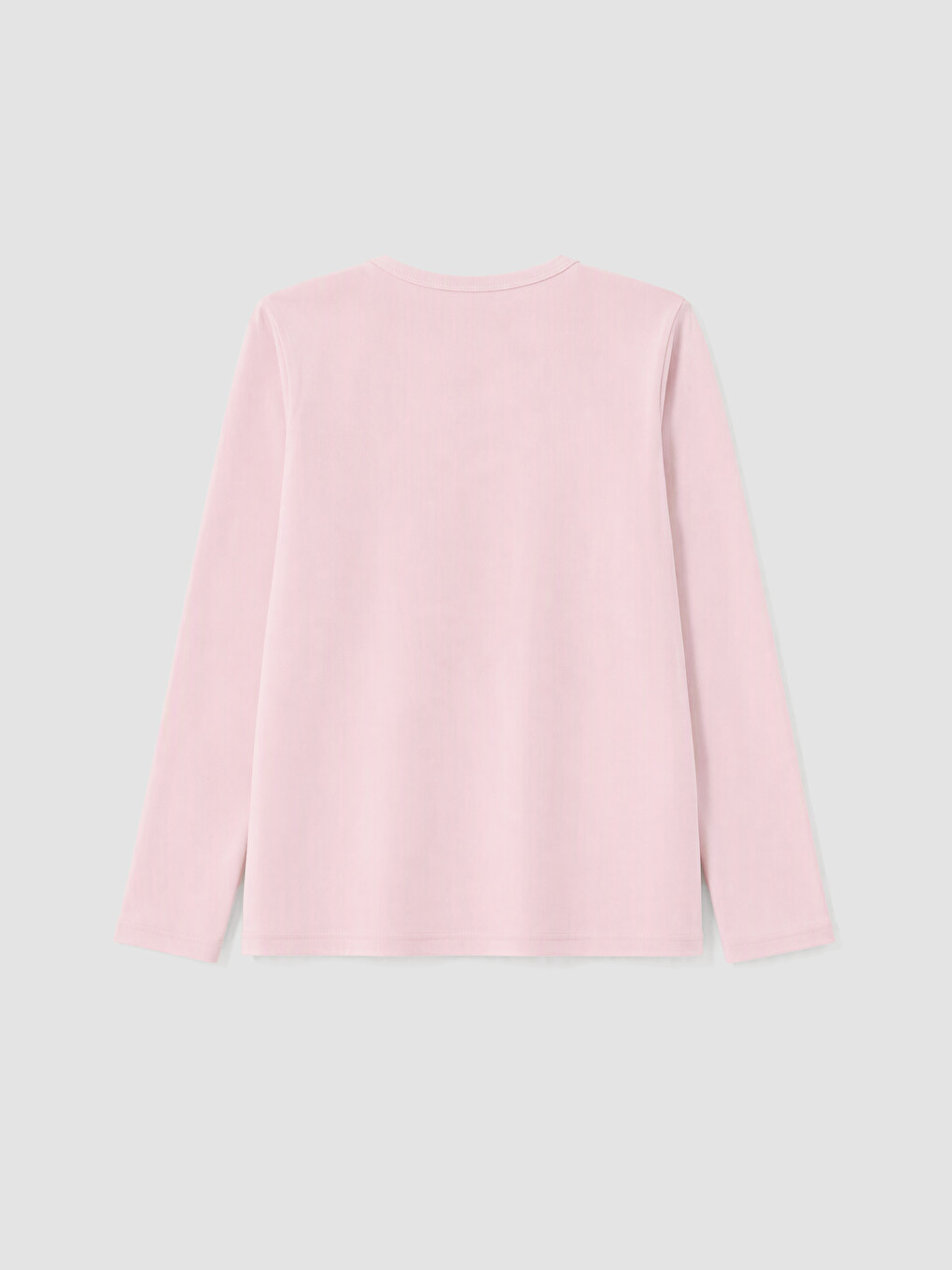 Pembe Yılbaşı Temalı Kız Çocuk Pijama Takım-3