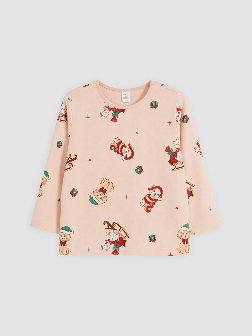 Christmas Themed Girls' Pyjamas Set-1