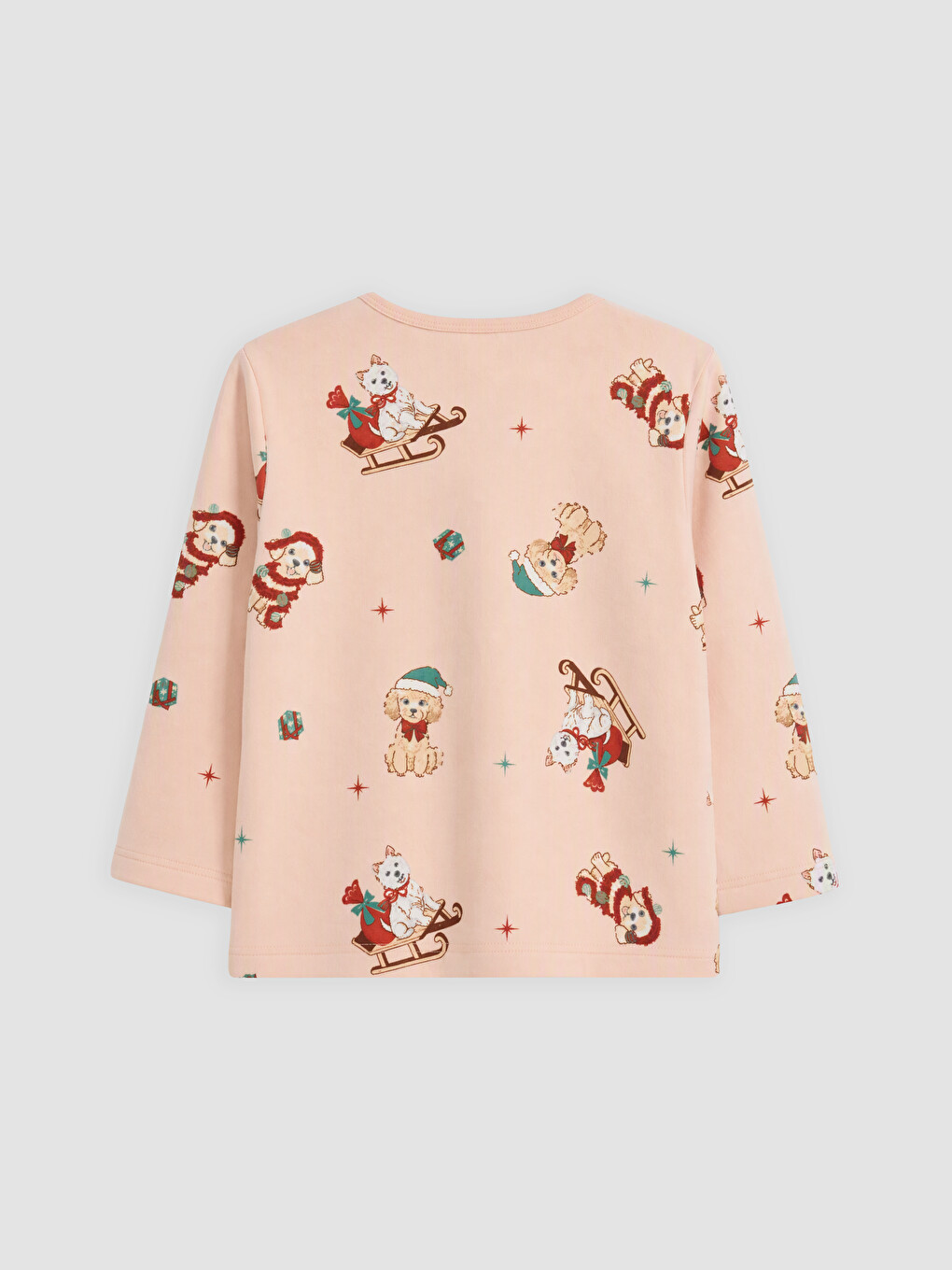 Christmas Themed Girls' Pyjamas Set-3