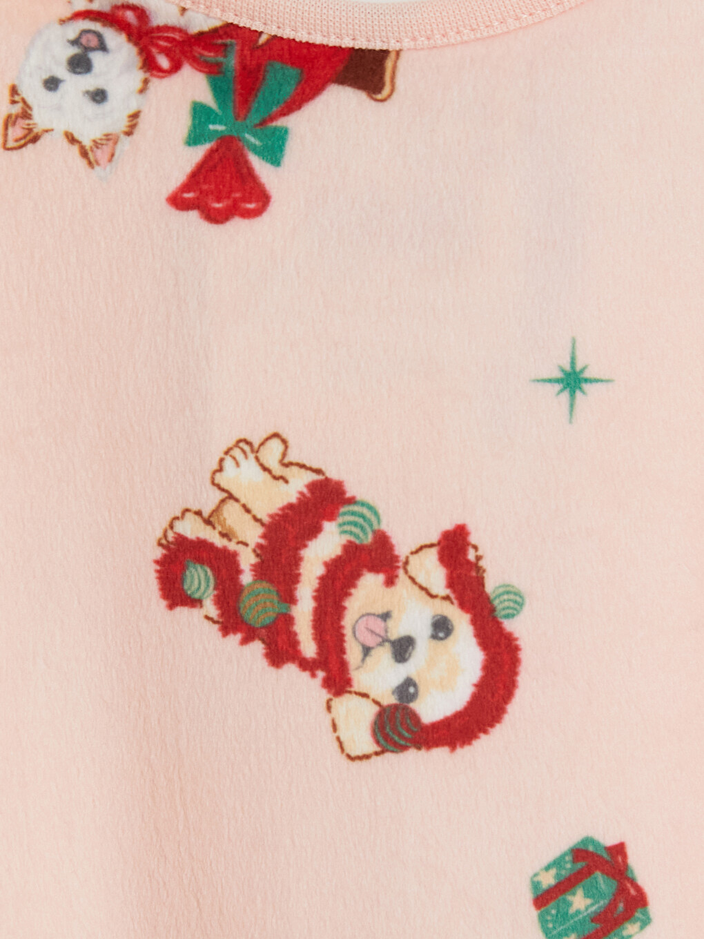 Christmas Themed Girls' Pyjamas Set-5