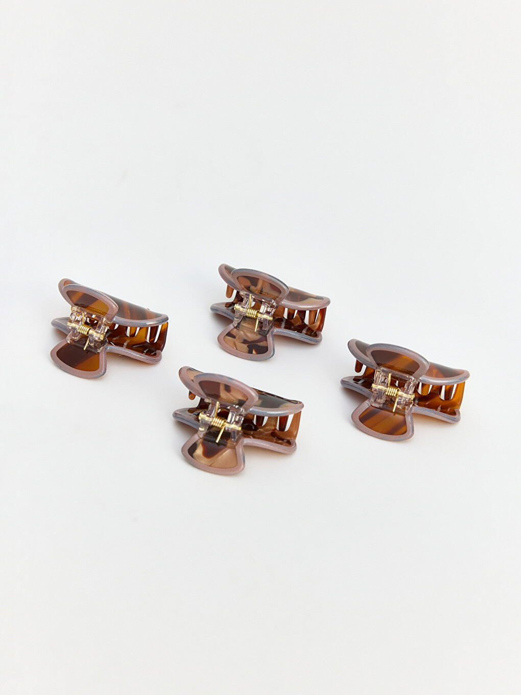 4-pack Patterned Claw Clip-1