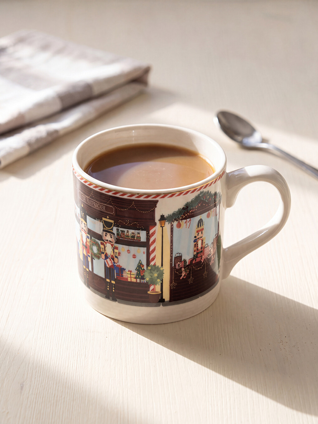 New Year Themed Porcelain Mug 355 Ml