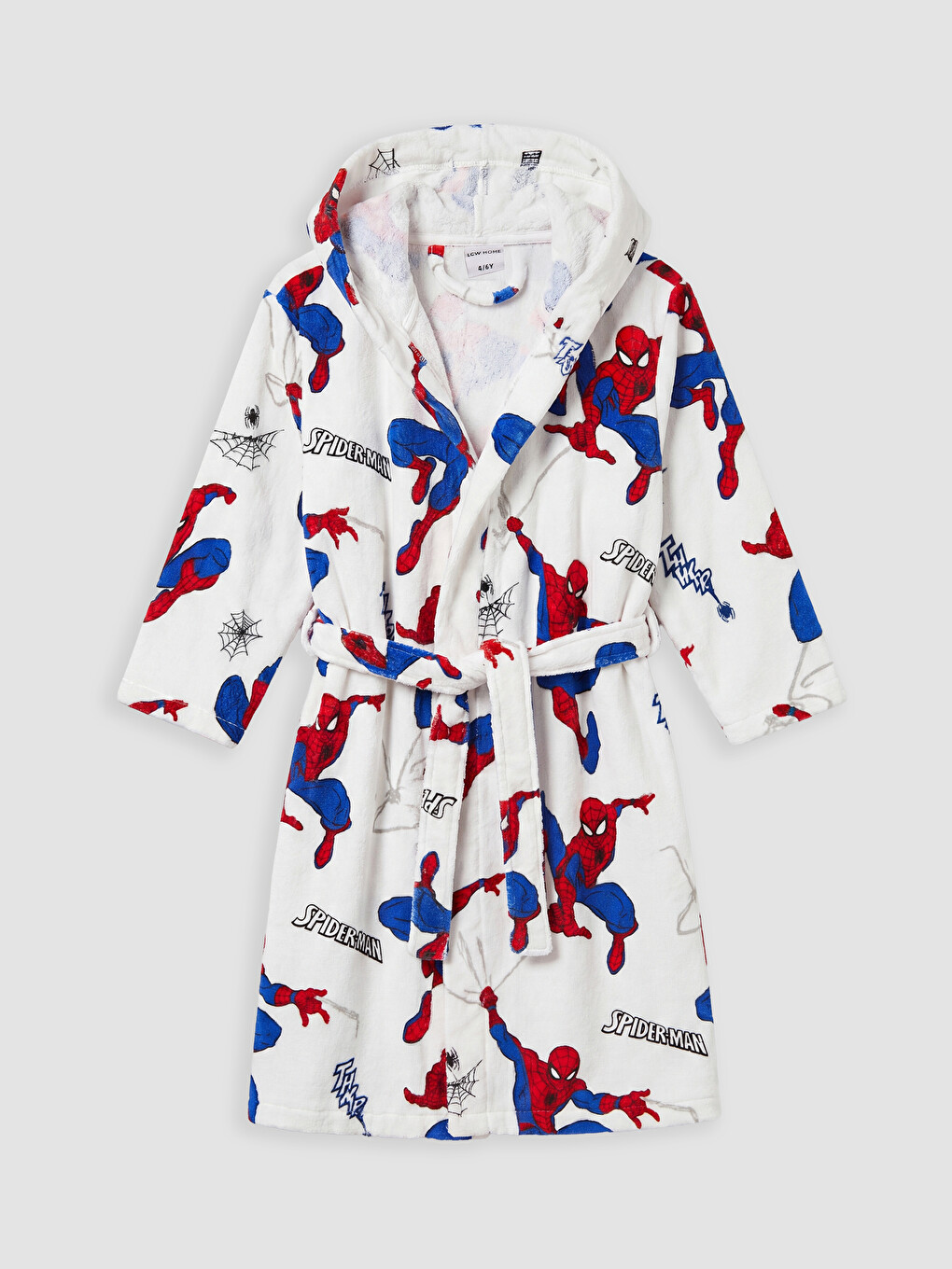 Spider-man Printed Boys' Bathrobe