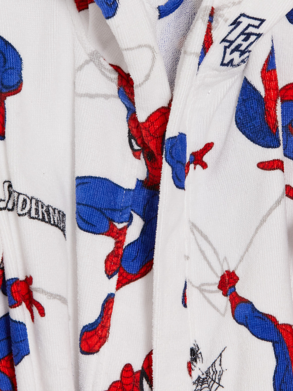 Spider-man Printed Boys' Bathrobe-1