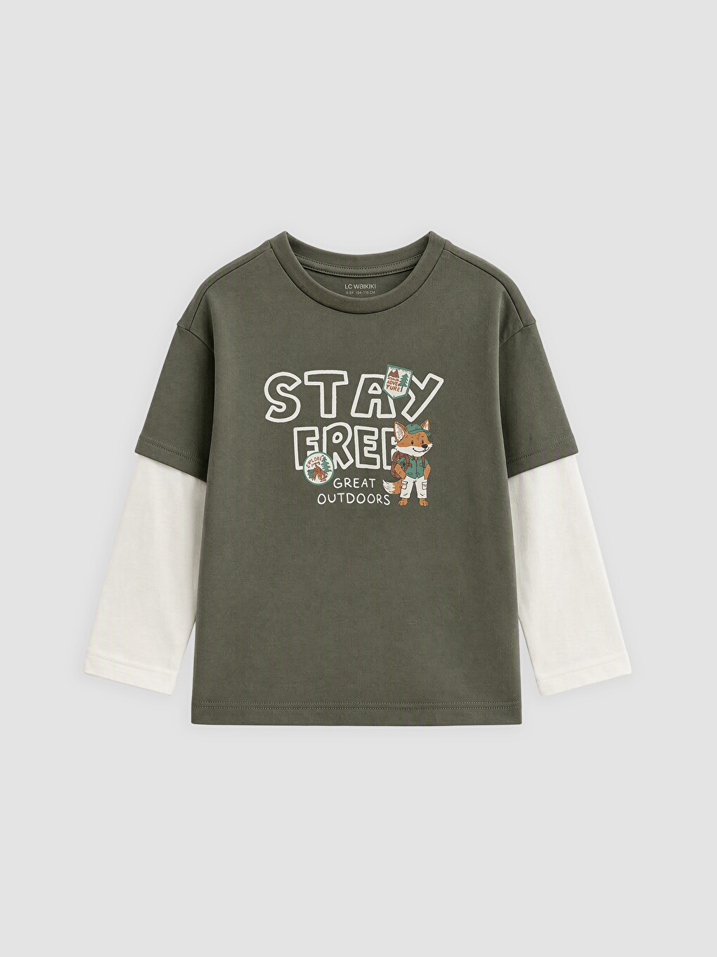 Boy Khaki T-shirt