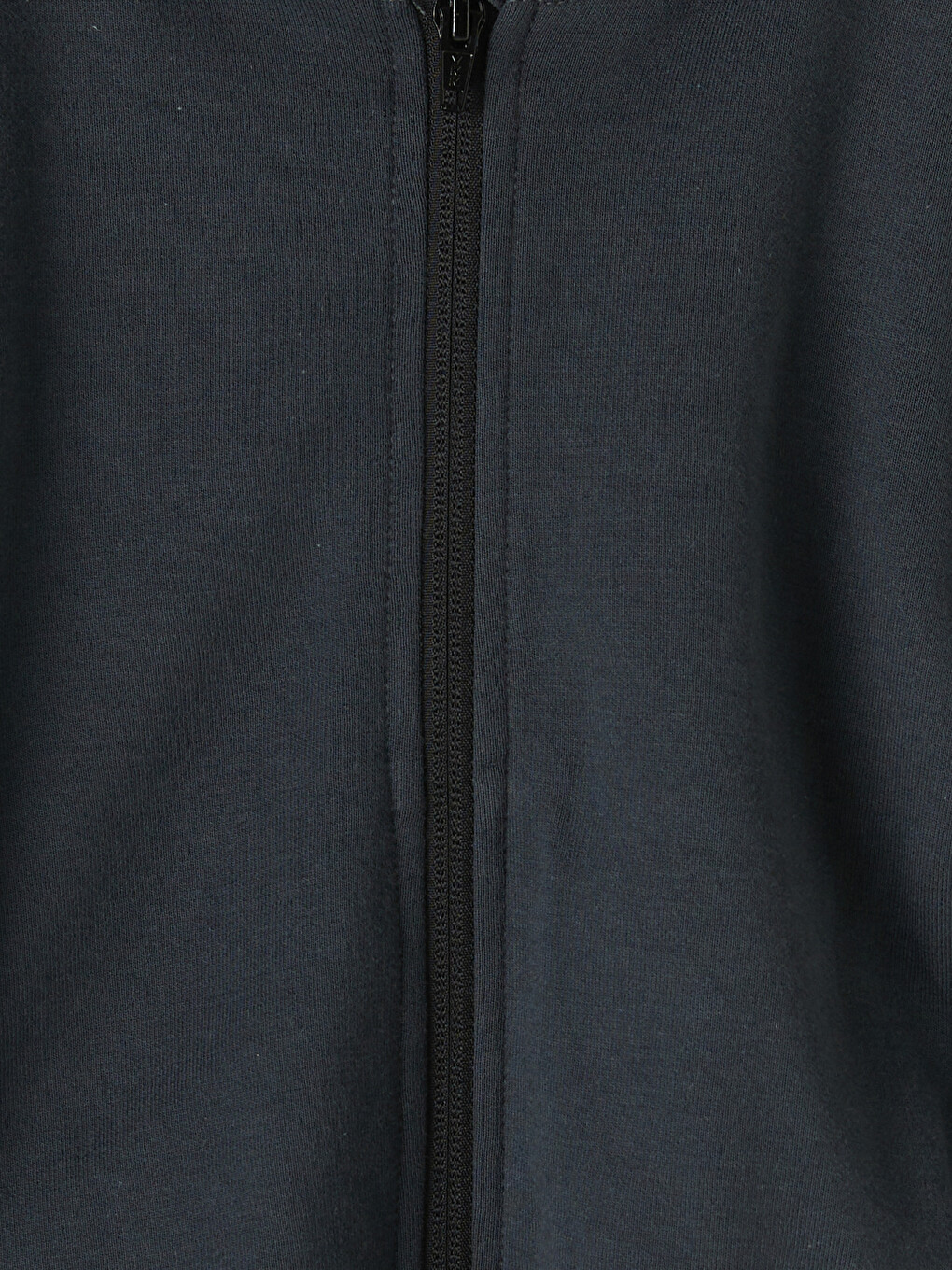 Boy Anthracite Zip-up Sweatshirt-1