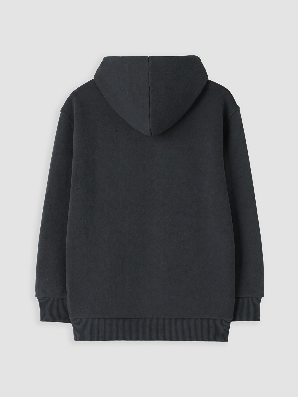 Boy Anthracite Zip-up Sweatshirt-2