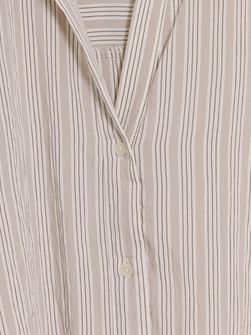 Gestreiftes Oversize Damenhemd-1