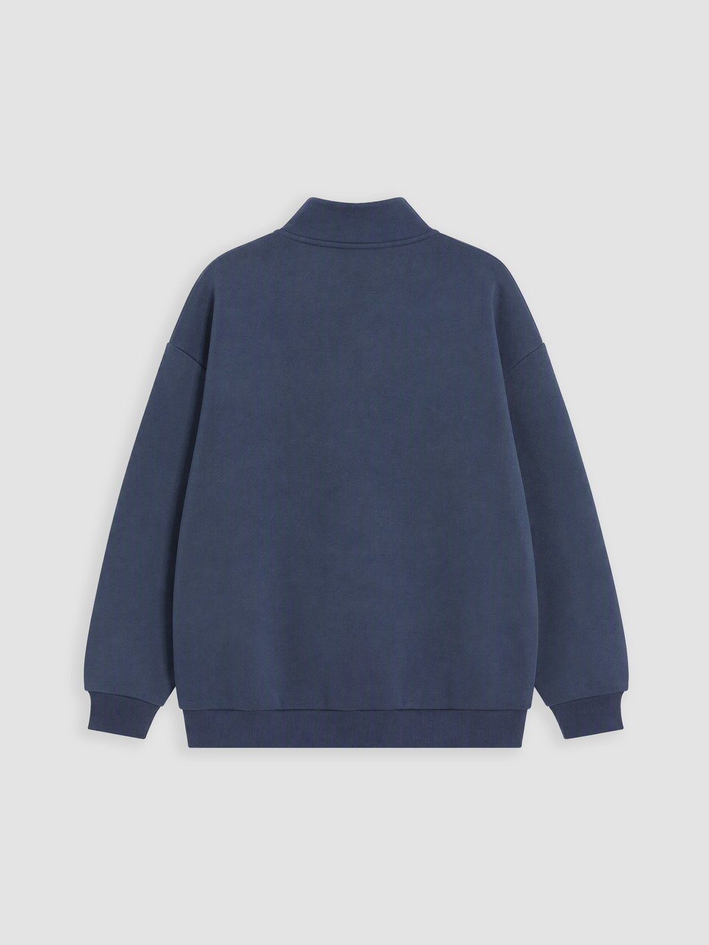 Mock Neck Boys' Thick Sweatshirt-2