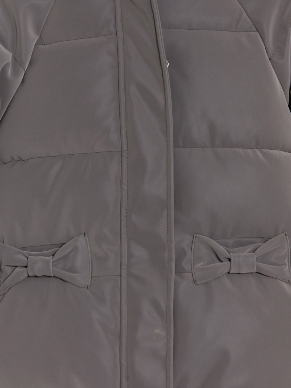 Hooded Girls' Puffer Coat-1