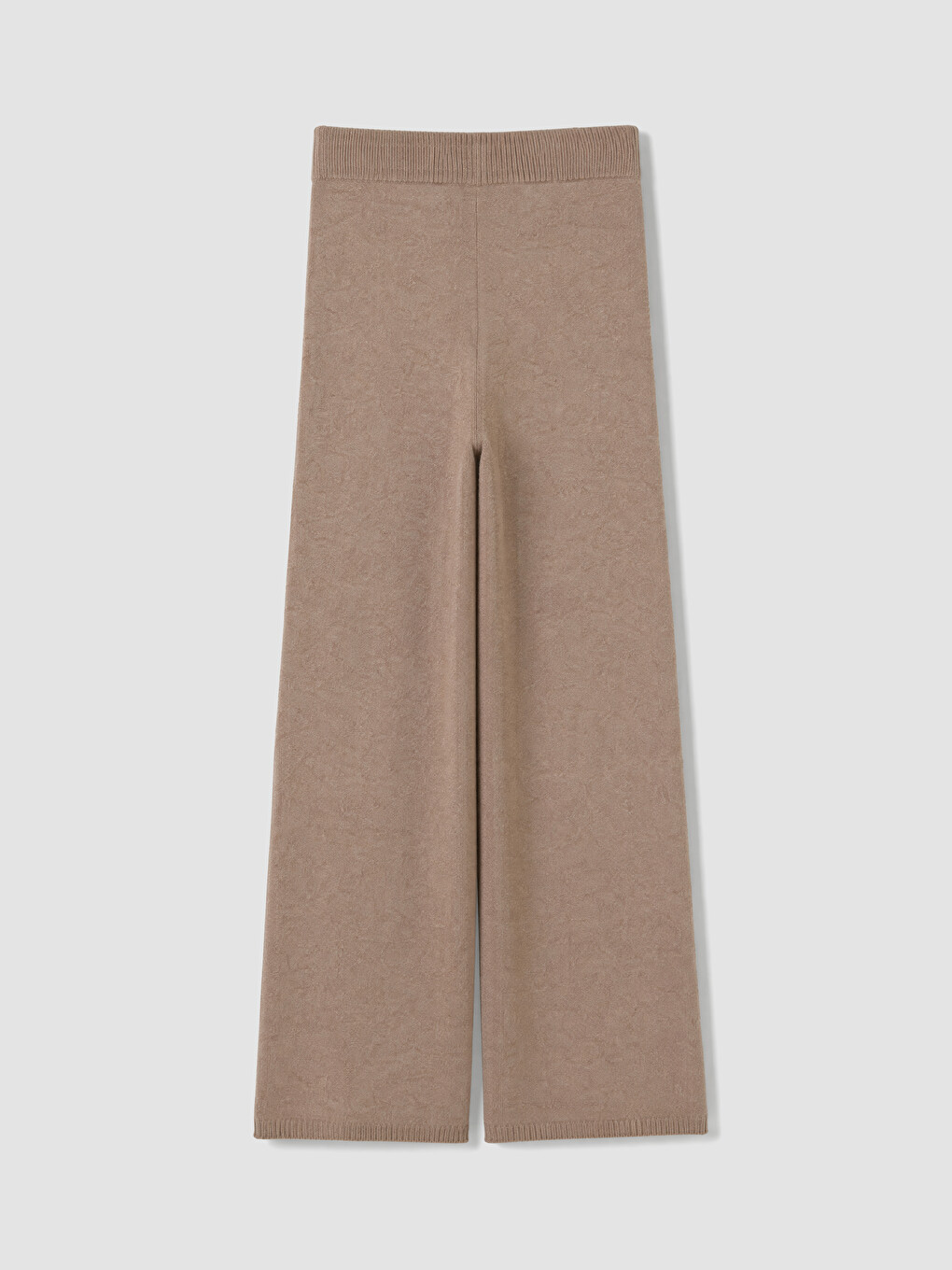 Elastic Waist Women's Knitwear Trousers-4