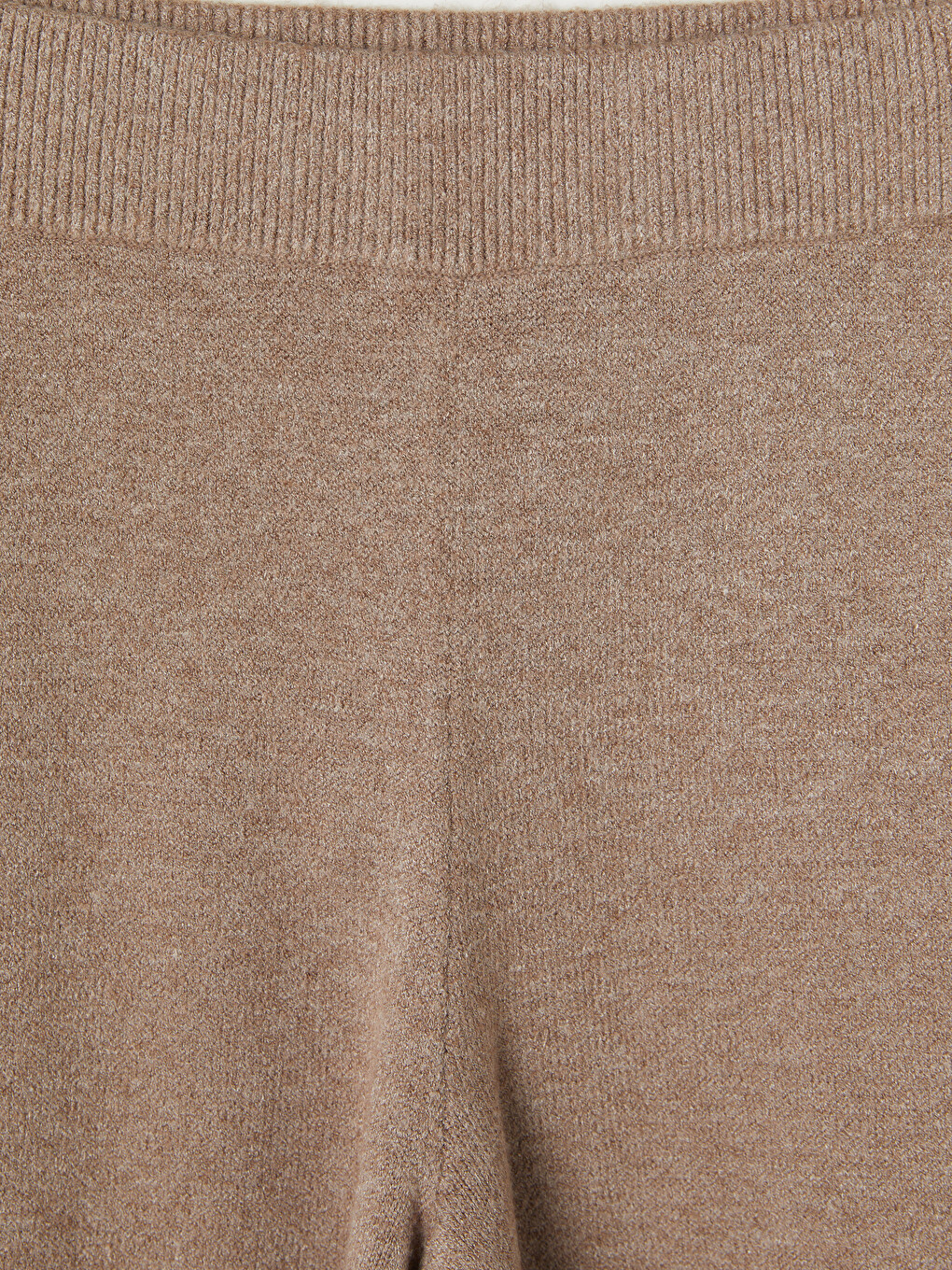 Elastic Waist Women's Knitwear Trousers-5