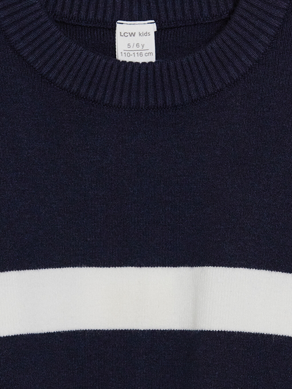 Crew Neck Striped Boys' Knitwear Sweater-2