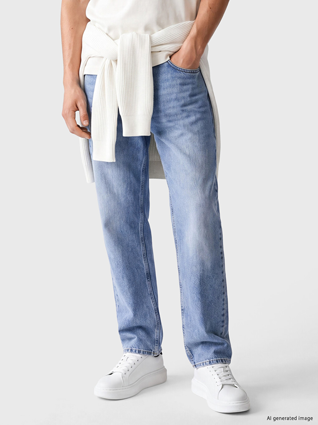 İndigo 745 Baggy Fit Erkek Jean Pantolon