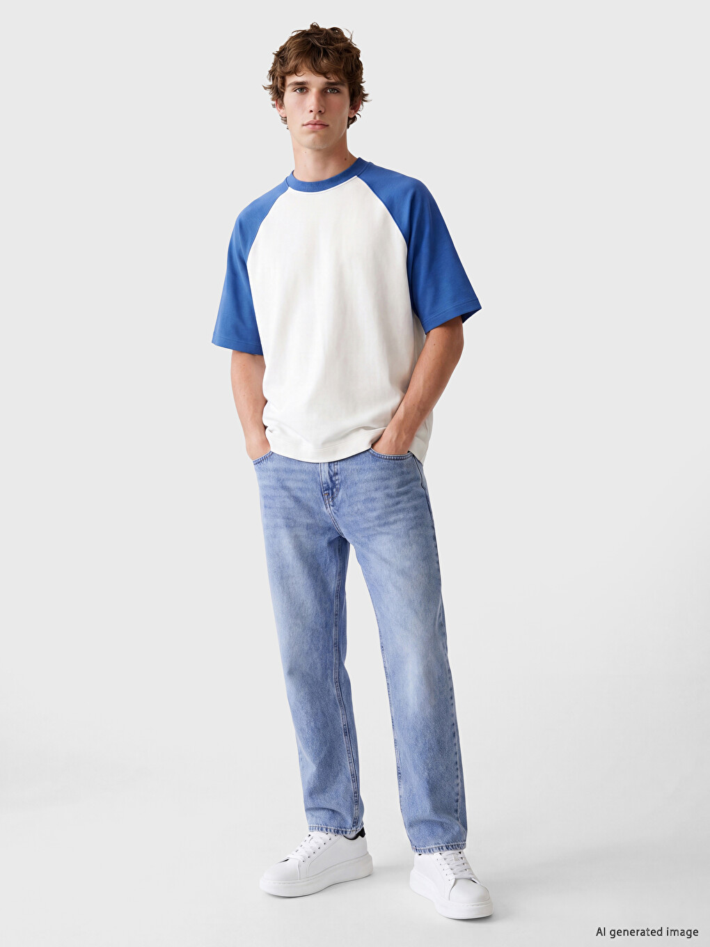 İndigo 745 Baggy Fit Erkek Jean Pantolon-1