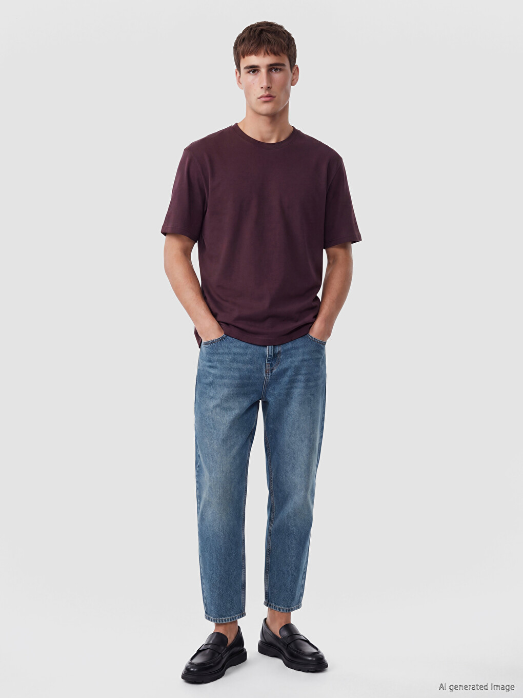 İndigo 745 Baggy Fit Erkek Jean Pantolon-1