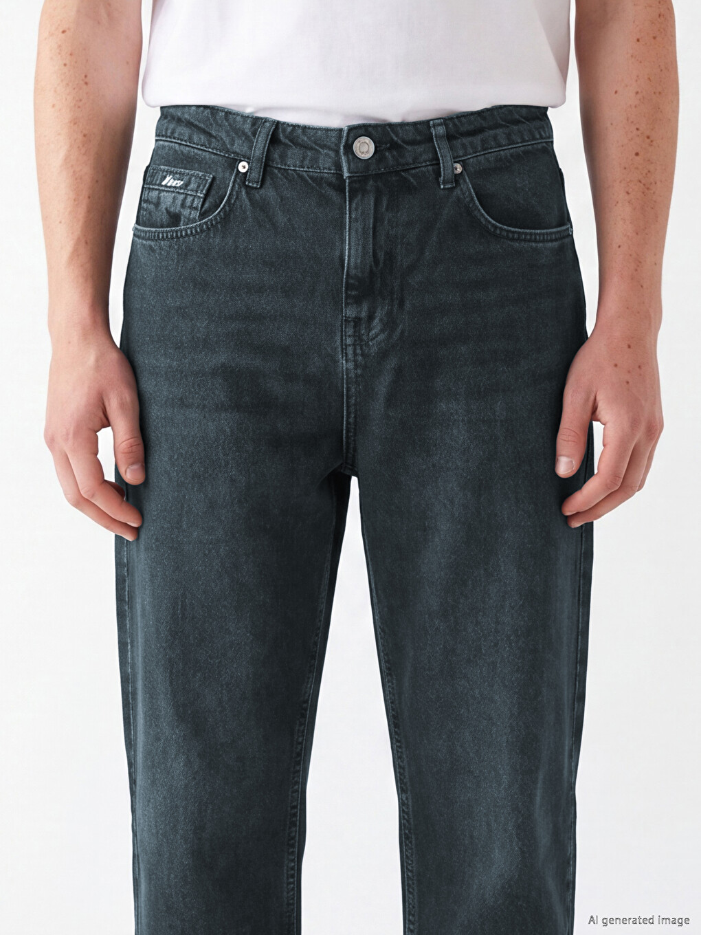 Xhinse Baggy Fit Për Burra 745-2